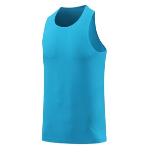 เสื้อกล้ามออกกำลังกายแขนกุดแห้งเร็วสำหรับผู้ชายเสื้อกล้ามกีฬาแขนกุดสำหรับวิ่งลำลองแฟชั่น - Product Image 1