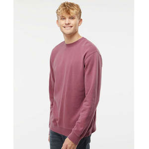 Sudadera Personalizada de Cuello Redondo para Hombre, Sudadera de Felpa Gruesa con Lavado Vintage - Product Image 5