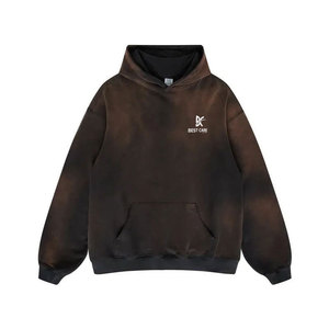 Servicio OEM, Impresión de Logotipo Personalizado, Sudaderas con Capucha para Niños al por Mayor, Diferentes Colores Básicos, Sudaderas con Capucha para Niños con Efecto Lavado Ácido - Product Image 1