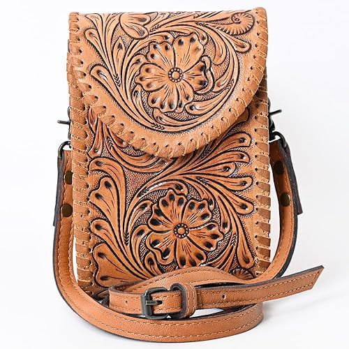 New Arrival Stylish Pattern Real Genuine Leather Magnetic Luxury Women's Personalized Vintage High Quality Phone Cases Mobile