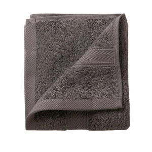 100% coton gris Zigzag essuie-mains doux conception de Logo personnalisé serviette de visage à séchage rapide prix quantité minimale de commande bas - Product Image 3