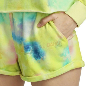 Shorts décontractés pour femmes, style nouveau, faits main, respirants, tie-dye, sur mesure 2026 - Product Image 4