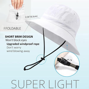 Chapeaux seau d'extérieur personnalisés avec logo personnalisé imprimé broderie été mode protection solaire OEM approvisionnement d'usine - Product Image 2