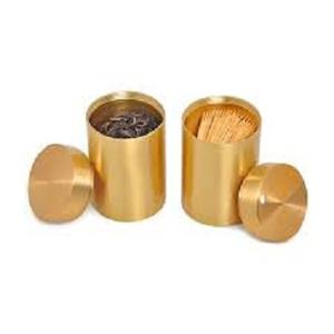 Recipiente de almacenamiento de cocina de vidrio de Metal alto para decoración del hogar recién llegado, grande, mediano, pequeño, tamaños Extra pequeños, almacenamiento de arroz para condimentos - Product Image 1