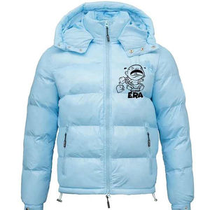 Doudounes OEM ODM pour hommes manteaux matelassés d'hiver vêtements d'extérieur chauds et légers à la mode - Product Image 4