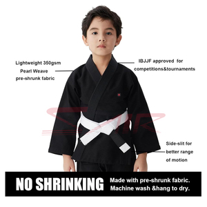 Uniforme de Karate y Judo Ligero de Primera Calidad con Cinturón para Niños y Adultos, Uniforme de Artes Marciales para Estudiantes - Product Image 2