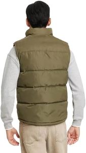 Gilet sans manches matelassé mi-lourd pour homme. - Product Image 4