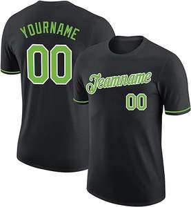 Camiseta de Béisbol Personalizada con Botones, Nombre del Equipo y Número Personalizados, Uniforme Deportivo Sublimado, Ropa de Entrenamiento Transpirable para Hombre - Product Image 3
