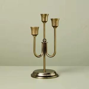 Decorative Stylish Handmade Eco-Friendly Metal <b>Candelabra</b> for Modern and Vintage Inspired Christmas Home Decor - Product Image 1