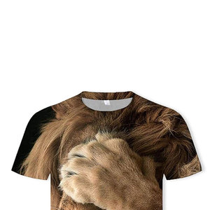 Vente en gros T-shirt uni à manches courtes avec imprimé personnalisé au meilleur prix Vêtements décontractés promotionnels par sublimation pour hommes - Product Image 3