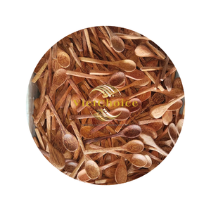 Cuchara de fruta de yogur desechable de coco ecológica de alta calidad Viet Choice Hecho en Vietnam Fabricación al por mayor Cuencos de choque - Product Image 5