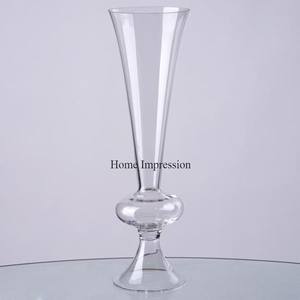 Juego de 3 suministro directo de fábrica espejo de vidrio transparente de alta calidad estándar personalización disponible candelabros simples para bodas - Product Image 5