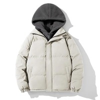 Nouvelle veste matelassée de qualité pour homme, résistante à l'eau, veste matelassée d'hiver, veste chaude et gonflée