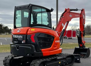 Mini-excavatrice sur chenilles KX057-5 2024 neuve/occasion haute performance 5-6 tonnes avec godet de terrassement et moteur hydraulique - Product Image 3