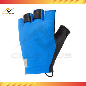 Men's Half-Finger Reflective Racing Gloves Sports Bicycle Bike Gloves for Weightlifting Cycling Rainbow Color-Men Women's - Product Image 4