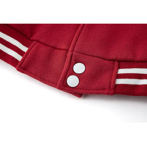 Veste d'université de baseball rétro vintage unisexe de haute qualité pour hommes saison d'hiver grande taille respirante et écologique en polaire tricotée - Product Image 4