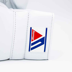 ถุงมือชกมวยสีขาวสั่งทำราคาส่ง หนังแท้ 100% สำหรับการแข่งขัน MMA คิกบ็อกซิ่ง - Product Image 6