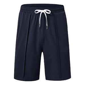 Ensemble short et t-shirt de sport d'été respirant personnalisé pour hommes Ensemble de t-shirts tricotés décontractés à manches courtes unies - Product Image 2