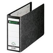 80mm Landscape Leitz A5 Recycled Hardboard <b>File</b> Folder with Paper Laminated Cover - Product Image 1