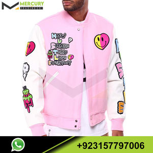 เสื้อแจ็คเก็ต Lettermen,สินค้ามาใหม่เสื้อแจ็คเก็ตผู้ชายทนทานสำหรับฤดูหนาว - Product Image 5