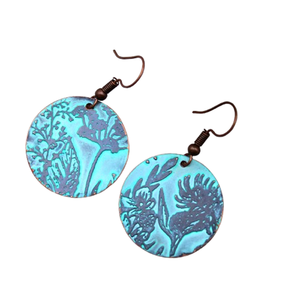 Howland Island 14 de febrero Joyería de mujer Pendientes de moda de oro Tienda para niñas Oro negro 1920s Traje de mujer Joyería hawaiana - Product Image 2