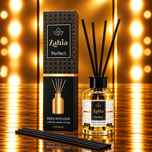 น้ำหอมปรับอากาศ ZAHIA PERFECT Luxury ขนาด 110 มล. ปราศจากพาราเบน กลิ่นหอมติดทนนาน 1 เดือน พร้อมก้านไม้หอม ผลิตในประเทศตุรกี - Product Image 1