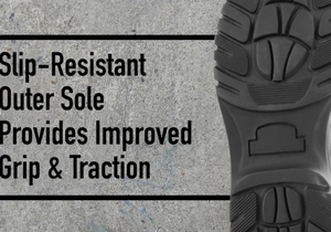 Bottes de travail uniformes pour hommes à finition brillante avec fermeture éclair latérale, 8 pouces, bottes de sécurité et de travail professionnelles - Product Image 4