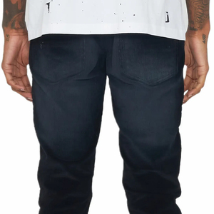 Fabricant de pantalons en jean pour hommes OEM, pantalon vintage hip hop, avec une forte capacité de production en gros - Product Image 5