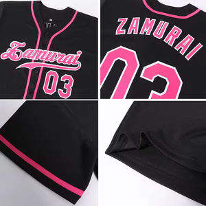 Fabricant OEM Maillots de baseball cousus vierges Maillot de baseball respirant de haute qualité avec sublimation pour hommes - Product Image 4