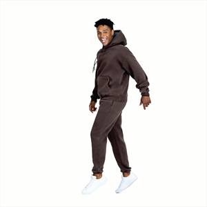 2024 vêtements décontractés pour hommes nouvelle mode grande taille hommes survêtement ensemble sweat à capuche imprimé et pantalons de survêtement pour l'hiver - Product Image 4