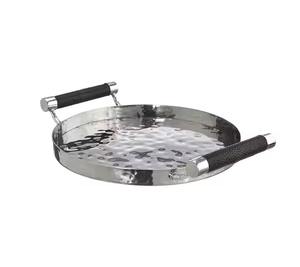 Bandeja de servicio de acero inoxidable pulido personalizada al por mayor, bandeja de comida de alta calidad para uso en restaurantes y catering en todos los tamaños - Product Image 3