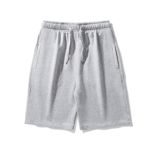 Pantalones cortos de algodón con cintura elástica personalizados para hombre, pantalones cortos informales de baloncesto para mujer al por mayor, envío DDP - Product Image 1