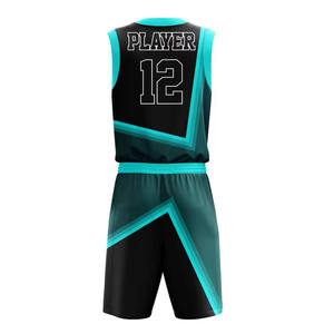 Uniforme de basket-ball personnalisé tendance, vêtements d'équipe pour hommes, tissu à séchage rapide, respirant, maillot de sport, shorts - Product Image 6