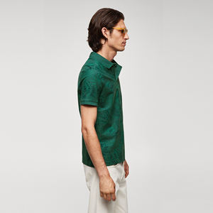 Impression par sublimation personnalisée de haute qualité, 100% coton, t-shirt à manches courtes pour homme, séchage rapide, sport, golf, design graphique pour - Product Image 2