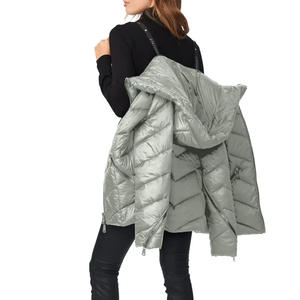 Vestes matelassées d'hiver pour femmes personnalisées Streetwear, vente en gros de vestes matelassées d'hiver, vestes à bulles de styles personnalisés - Product Image 3