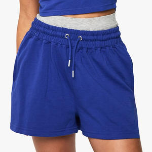 2025 Casual Clothing <b>Women</b> Shorts <b>Set</b> Light <b>Weight</b> <b>Women</b> Shorts <b>Set</b> Custom Logo Sleeveless 2-Piece <b>Women</b> Solid Color Shorts <b>Set</b> - Product Image 6