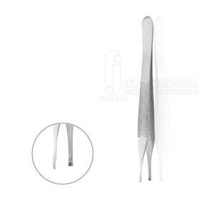 Fórceps de tejido de acero inoxidable alemán de alta calidad, instrumentos quirúrgicos generales de potencia Manual, juego de instrumentos al mejor precio - Product Image 2