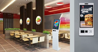 Kiosques de paiement intérieurs TouchWo personnalisables avec écran tactile PCAP de 21,5 pouces, système POS avec imprimante thermique 1920*1080 SDK