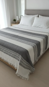 Cubrecama Lavable Ecológico de Jacquard de Algodón de 7 Capas - Product Image 2