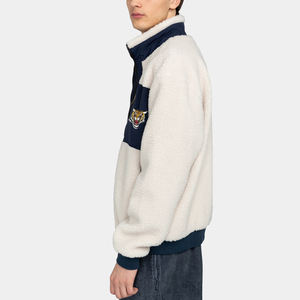 Wholesale Custom <b>Mens</b> <b>Sherpa</b> Fleece Full Zip Thick Warm Performance Coat Pockets Work <b>Jacket</b> with OEM Service - Product Image 3