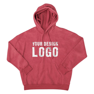 Sudadera con Capucha de Felpa Tejida Gruesa Personalizada, Mezcla de Algodón Premium, Diseño Sólido, Transpirable, Unisex, con Bolsillo Canguro - Product Image 6