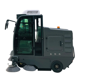 ماكينة كنس ساحة صناعية بالتفريغ للركوب في الهواء الطلق ببطارية مدمجة - Product Image 4