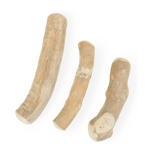 PALOS MASTICABLES PARA PERROS DE MADERA DE CAFÉ DE ALTA CALIDAD PARA PERROS, VARIOS TAMAÑOS LIMPIA CAFÉ MADERA PERRO JUGUETE PARA MASCAR - Product Image 2