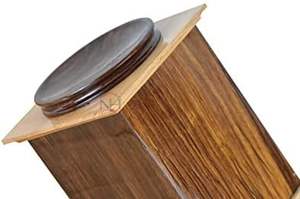 Rosewood Urn Wood Adult Cremation Urns <b>for</b> <b>Ashes</b> Wooden Urn Box - Product Image 3