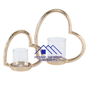 Portavelas decorativo para centros de mesa Decoración Venta caliente Portavelas de aluminio para centros de mesa 2024 - Product Image 2