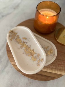 Bandeja Decorativa de Resina en Varios Colores, Organizador de Cosméticos, Decoración del Hogar, Bandeja Ovalada de Resina, Bandeja de Tocador de Alta Calidad - Product Image 6