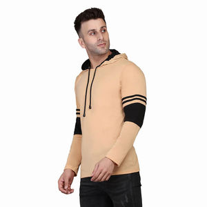 Servicio OEM Sudaderas con capucha para hombre de alta calidad Sudaderas con capucha básicas Mezcla de algodón Sudaderas con capucha personalizadas Proveedor de sudaderas al por mayor - Product Image 3