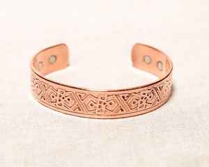 Bracelet cuivre avec 6 aimants-Bracelet cuivre magnétique - Product Image 4