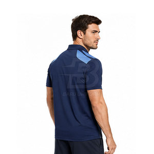 Polo en coton pour homme de haute qualité, matière confortable, polo moderne décontracté, vente en gros pour hommes - Product Image 4