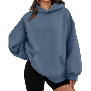 Top Tendance Femmes Hoodies De Haute Qualité Avec Conception Personnalisée Pas Cher Prix Anti-rides Hoodies Pour Femme - Product Image 1
